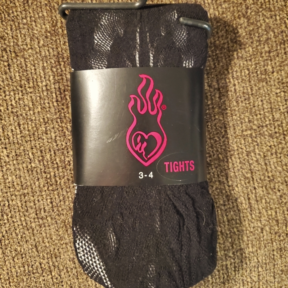 Torrid tights, black, size 3-4